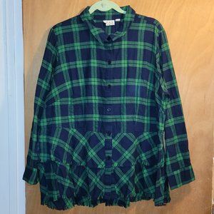 Joan Rivers Flannel Top